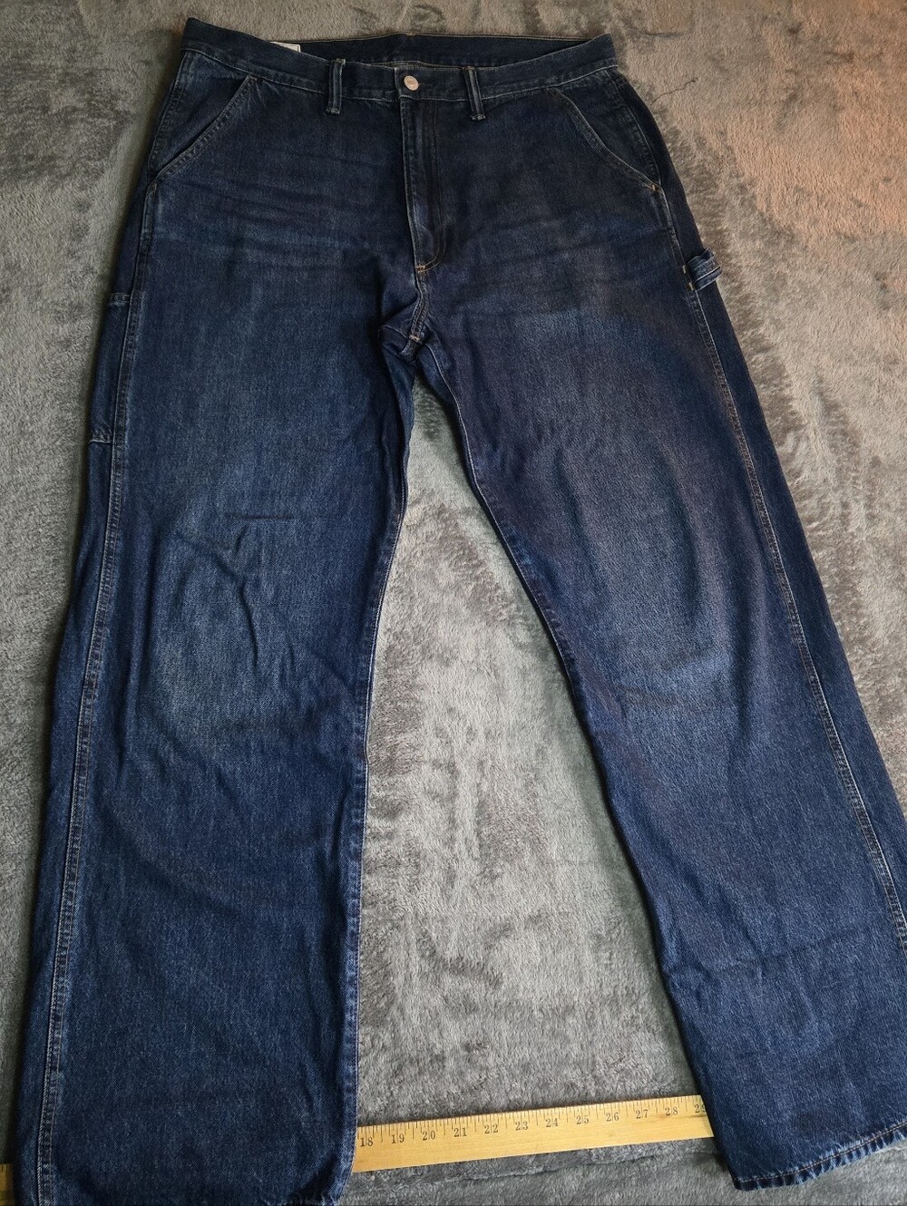 GAP Men's Dark Blue Relaxed Fit Jeans